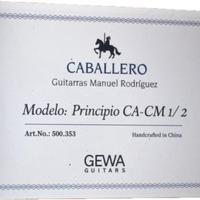 Chitarra Manuel Rodríguez Caballero 1/2