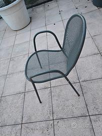 Sei sedie da giardino EMU