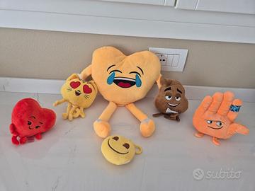 Set peluche emoji ty 