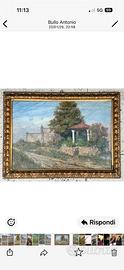 Quadro ad olio su tela  fine 800