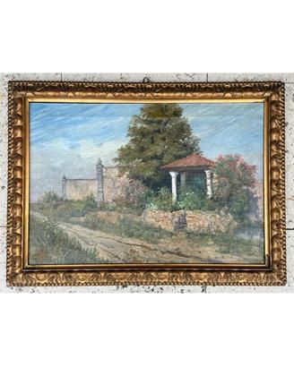 Quadro ad olio su tela  fine 800