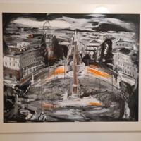 Opera d'arte autenticata dal maestro A. Mangone