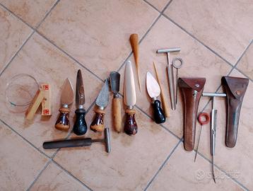 Set di attrezzi per salumieri e casari