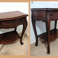 Coppia comodini stile classico legno - Luigi XV