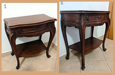 Coppia comodini stile classico legno - Luigi XV