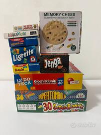 Lotto giochi in scatola