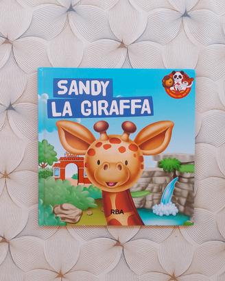 libro per bambini Sandy la giraffa