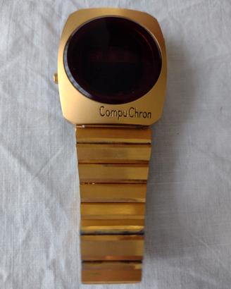 Orologio uomo Vintage anni 70 -Compu Chron -
