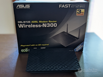 Modem Router ASUS DSL-N12E N300