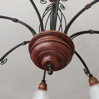 lampadario + clip da muro 