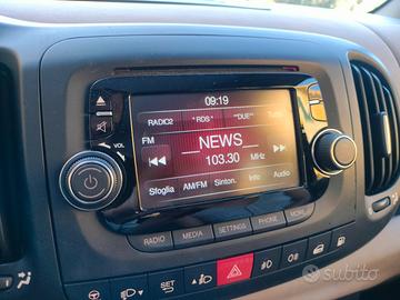 Autoradio Uconnect 5" Fiat 500L + codice PIN