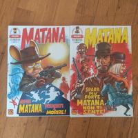 Lotto 2 numeri fumetto Matana #1-2 - Leo Ortolani