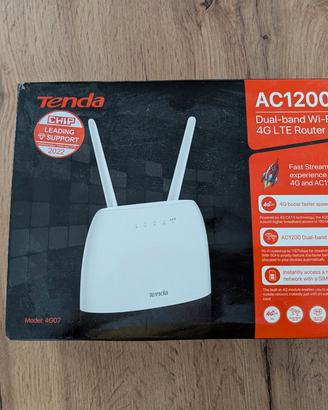 Router 4G LTE Wi-Fi Tenda AC1200 Slot Sim
