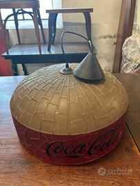 Lampada a sospensione Coca-Cola vintage