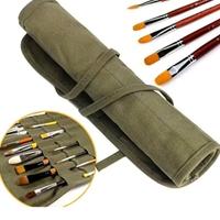 Pratico porta pennelli arrotolabile, ideale per o