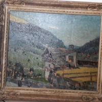 Quadro ad olio Domenico De Bernardi