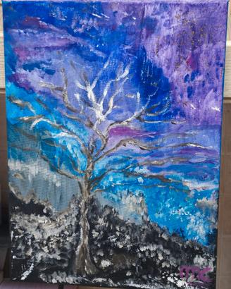 Quadro originale My Painting Path "Oro Nero" 30x40