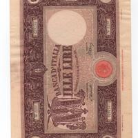 Banconota da lire 1000 tipo grande m - 1947