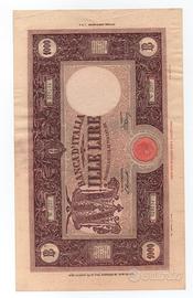 Banconota da lire 1000 tipo grande m - 1947