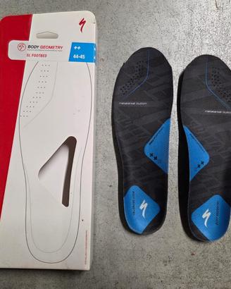 Soletta plantare Specialized taglia 44 Blu