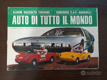 Album figurine Auto di tutto il mondo 1967 complet