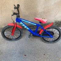 Bicicletta bambino Spiderman 3-4 anni