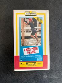 I Miei Primi 40 Anni VHS Carlo Vanzina Univideo