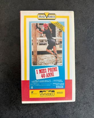 I Miei Primi 40 Anni VHS Carlo Vanzina Univideo