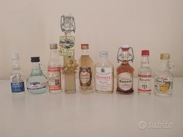 Lotto liquori mignon da collezione