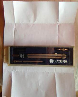 Compasso Set Ecobra Nuovo Alta Qualità 