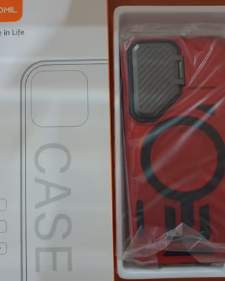 Cover Galaxy S23 Plus Rosso MagSafe + Staffa