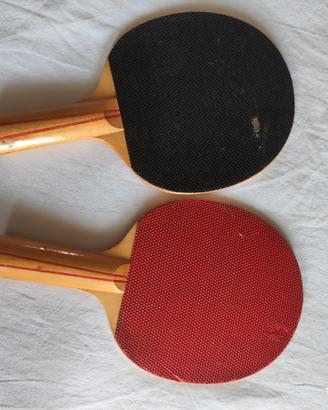 Racchette ping pong vintage anni 70'