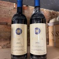 SASSICAIA 2015 e 2016