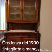 Credenza del 1900 restaurata 