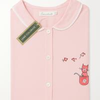 camicia da notte in cotone maniche corte