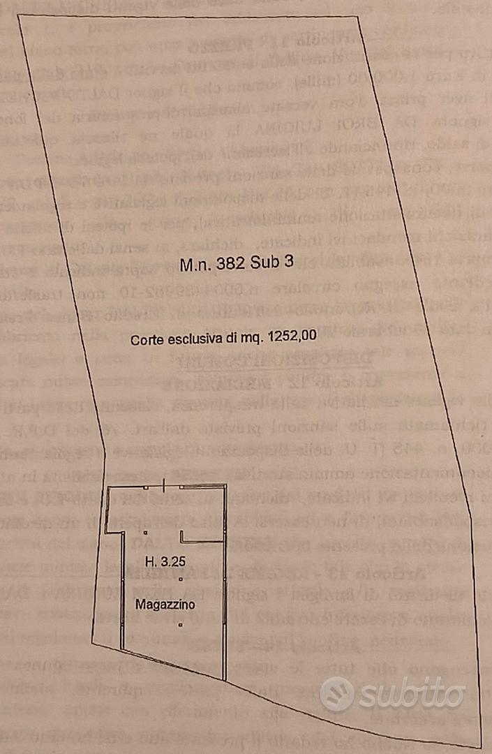 Terreno edificabile in zona residenziale centrale - Vista 3