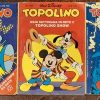 Lotto 3 fumetti Topolino anni ’80  1404–1405–1411