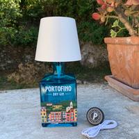 Lampada bottiglia gin Portofino
