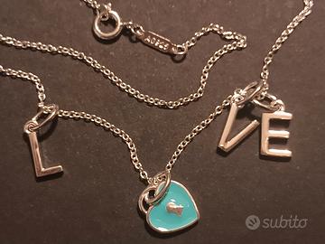 Collana LOVE "Return To Tiffany " argento 