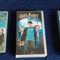 2 videocassette e 1 DVD di Harry Potter