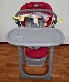 SEGGIOLONE CHICCO POLLY MAGIC RELAX ROSSO