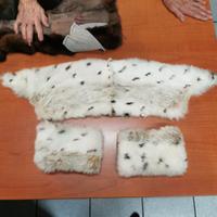 Pelliccia di Lince collo e polsi 