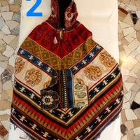 poncho nepalese in lana di yak 