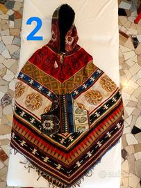 poncho nepalese in lana di yak 