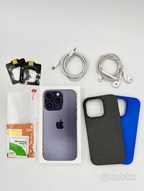 iPhone 14pro 128gb (+ cover, auricolari e cavo)