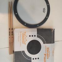 Remo practice Pad + bacchette