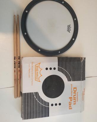 Remo practice Pad + bacchette