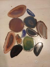 fette agata multicolore