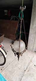 Antico Lampadario a sospensione anni 50