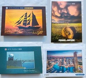 4 Puzzle assortiti